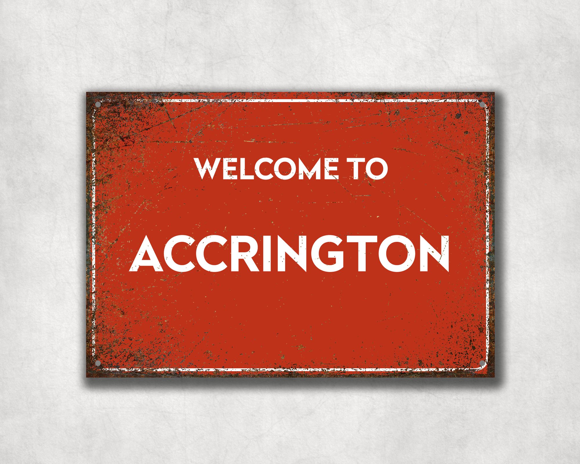 Welcome to Accrington Metal Sign