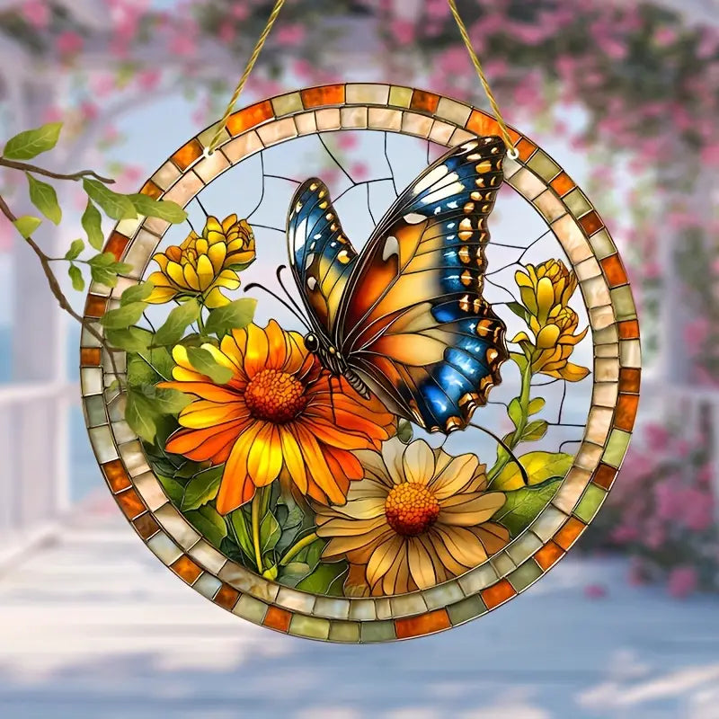 Butterfly Suncatcher Acrylic Hanging Ornament