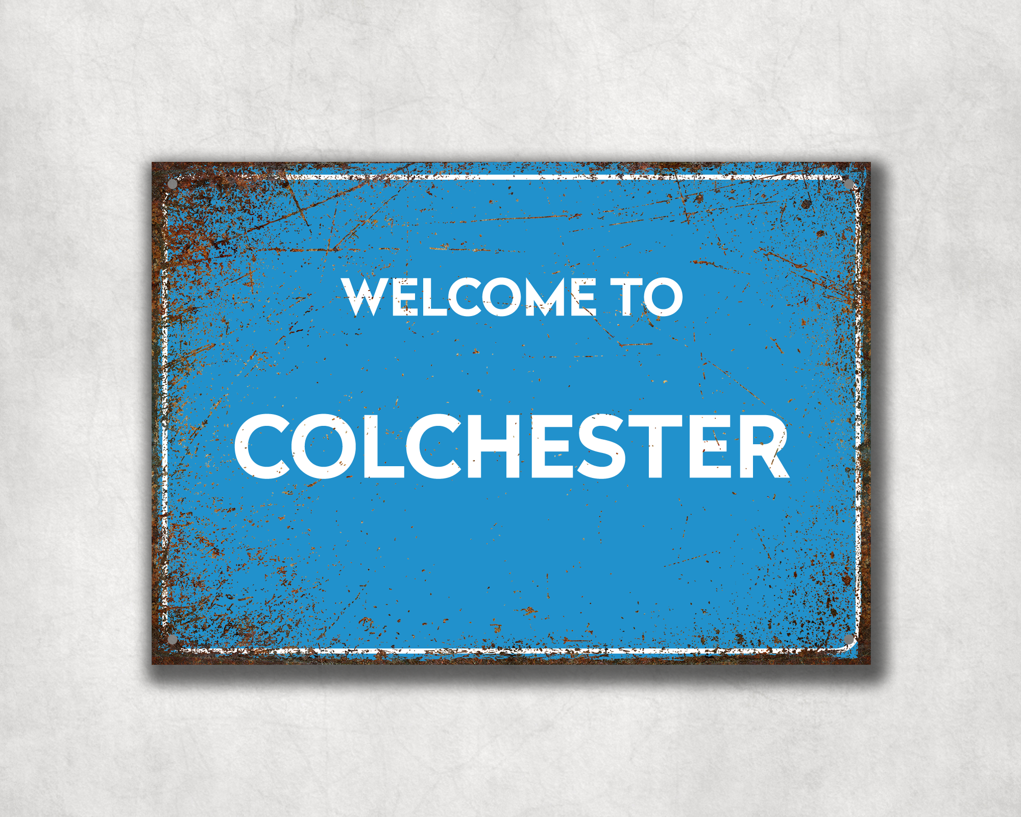 Welcome to Colchester Metal Sign