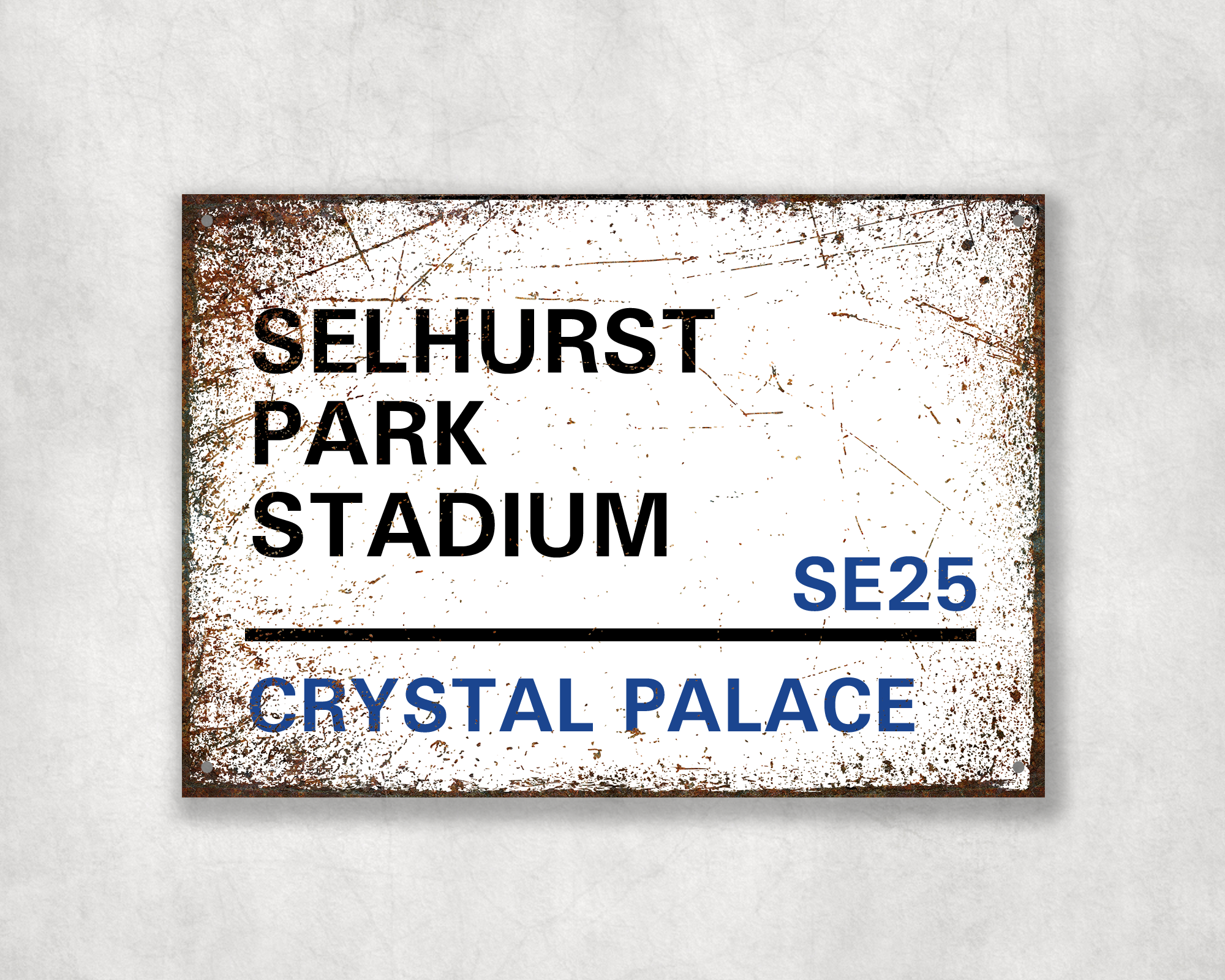 Crystal Palace Street Sign