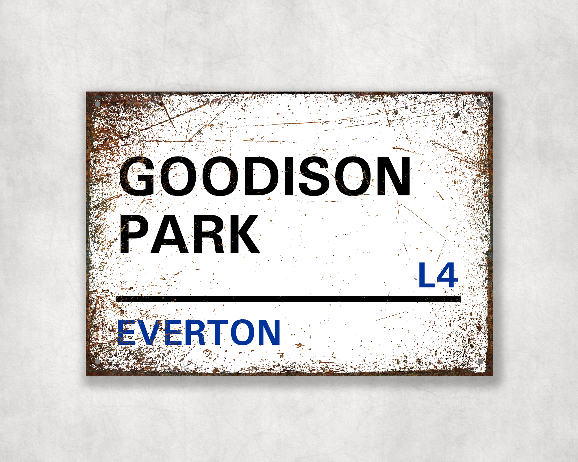 Everton Street Sign