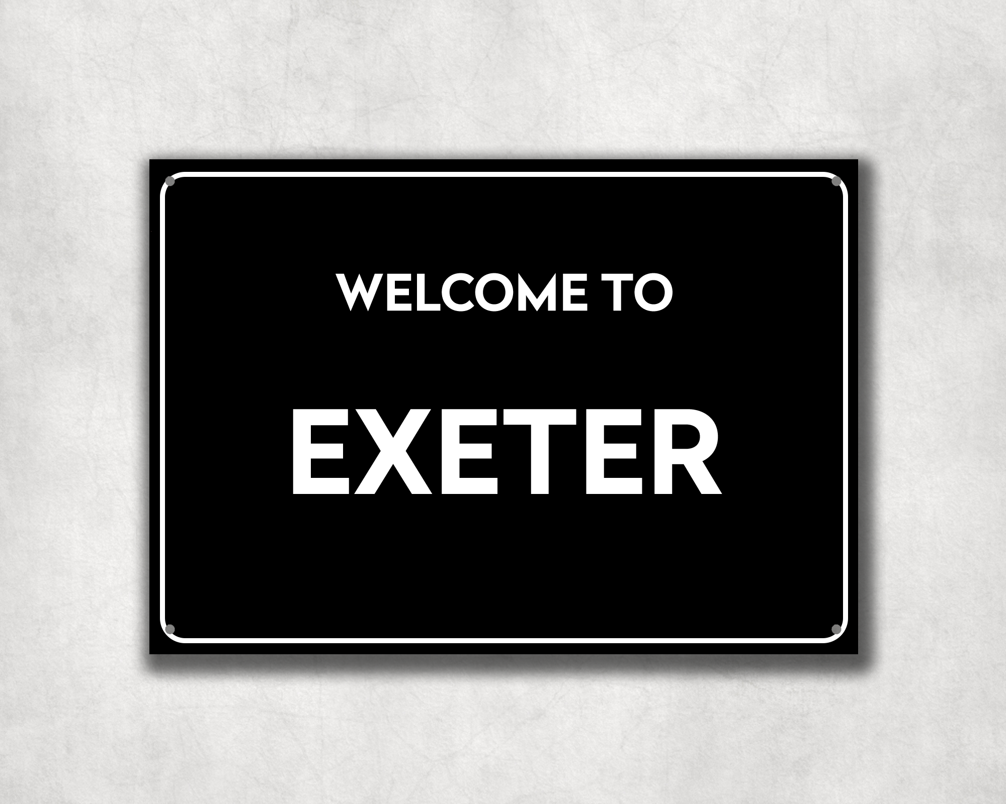 Welcome to Exeter Metal Sign