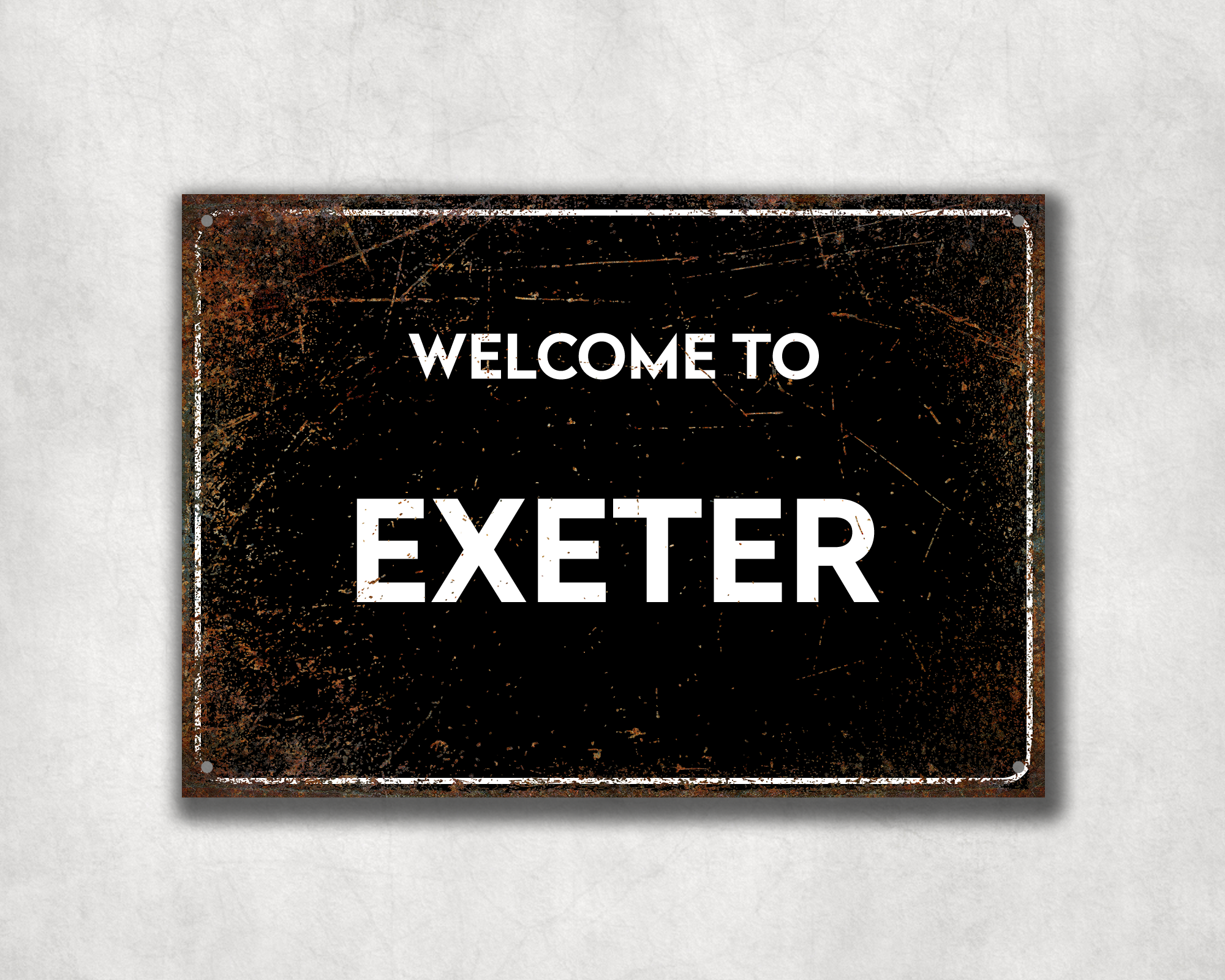 Welcome to Exeter Metal Sign