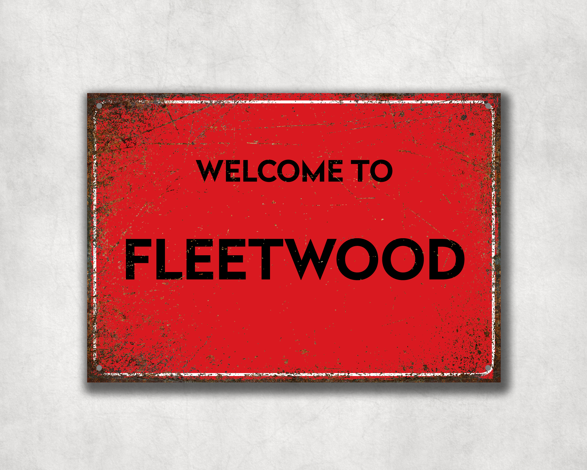 Welcome to Fleetwood Metal Sign