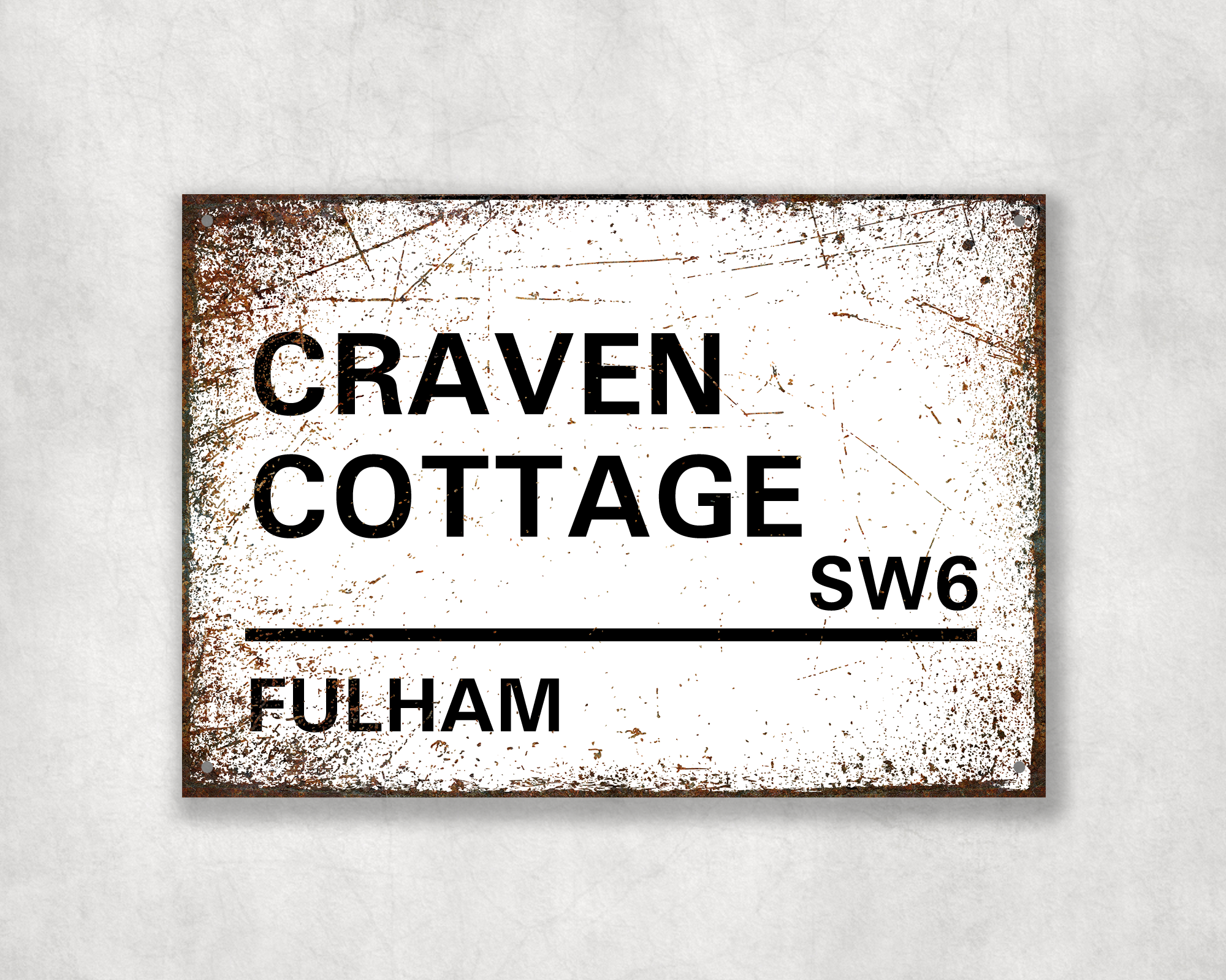 Fulham Street Sign