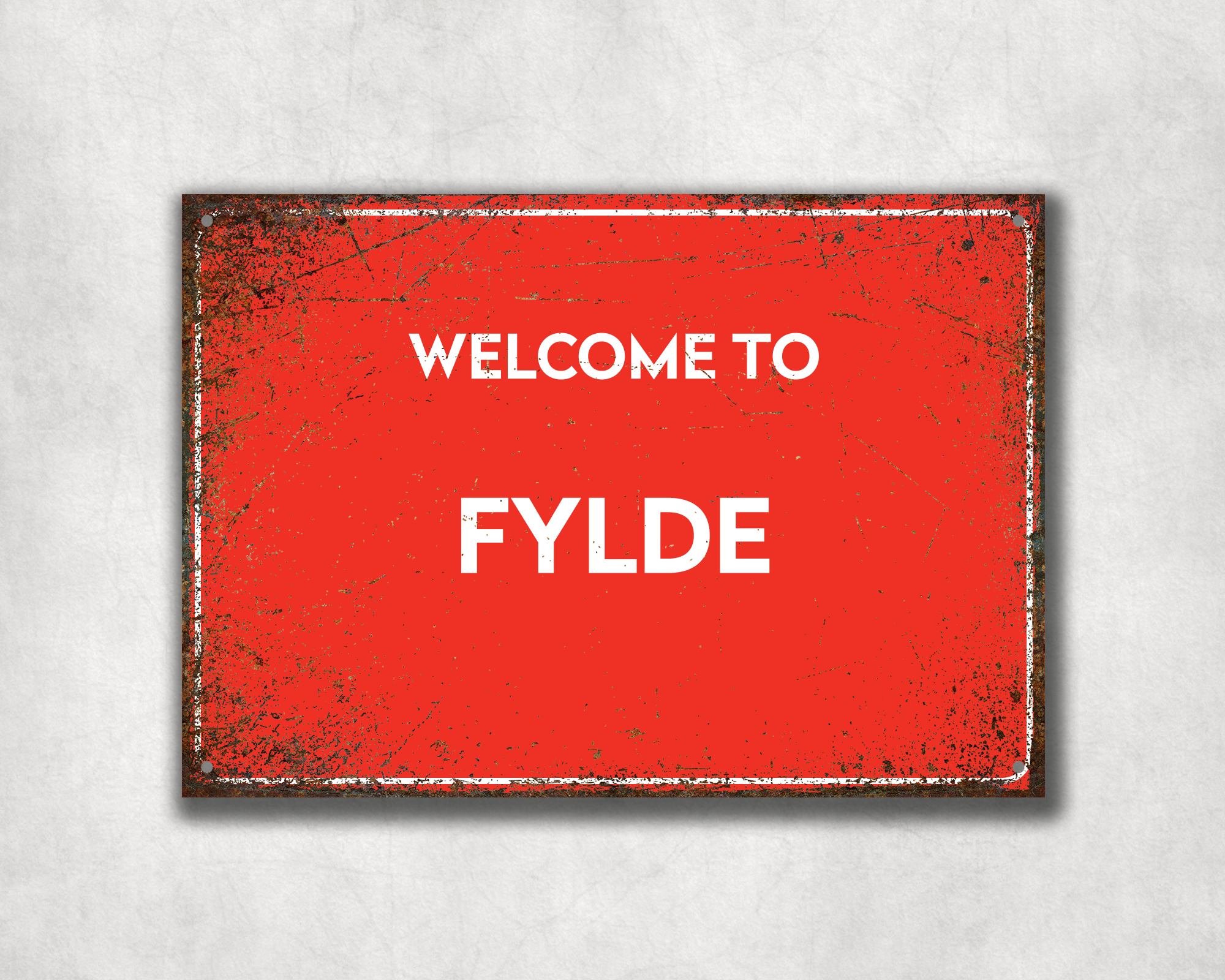 Welcome to Fylde Metal Sign