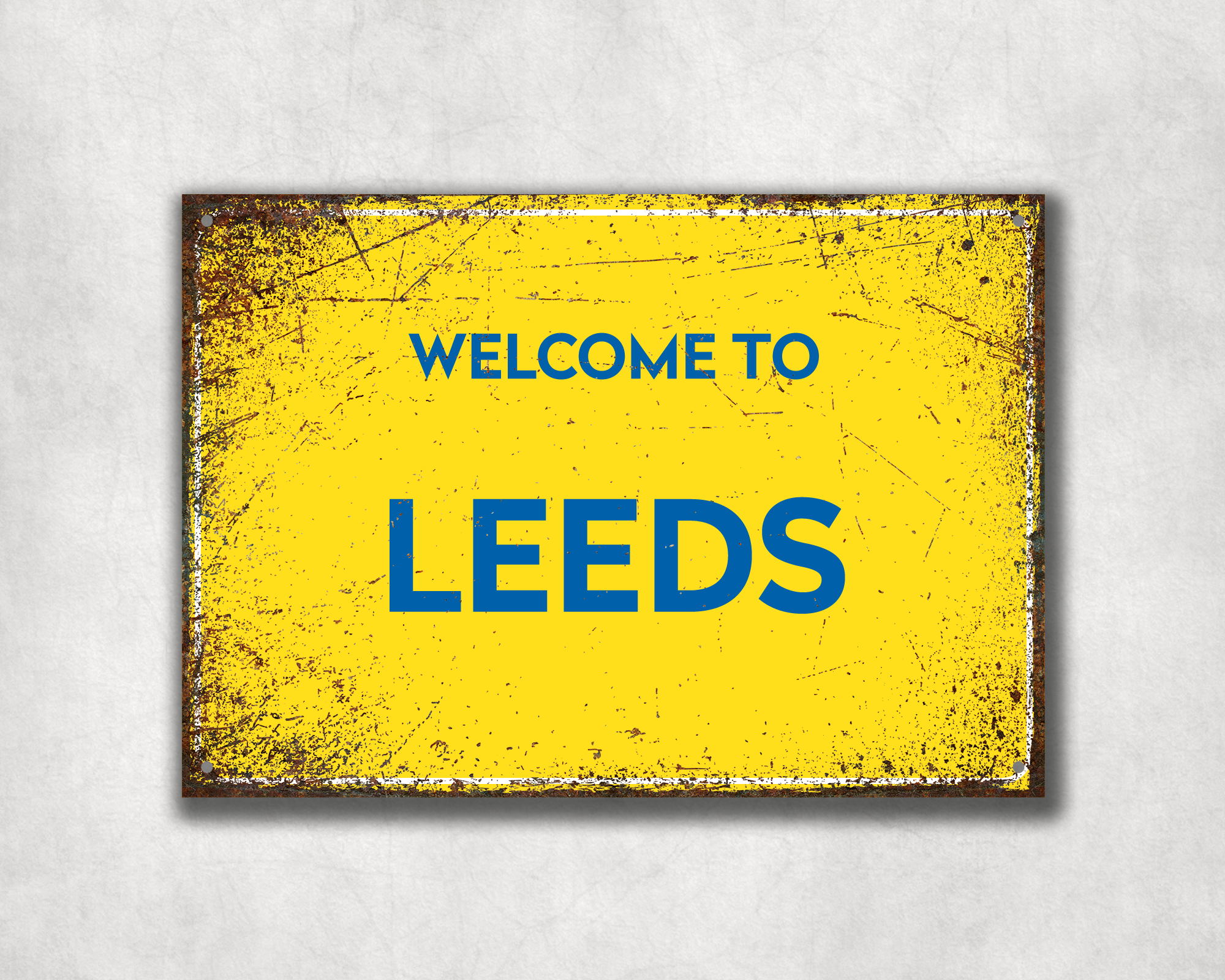 Welcome to Leeds Metal Sign