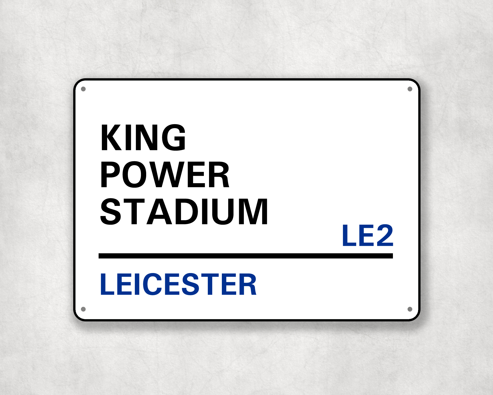 Leicester Street Sign