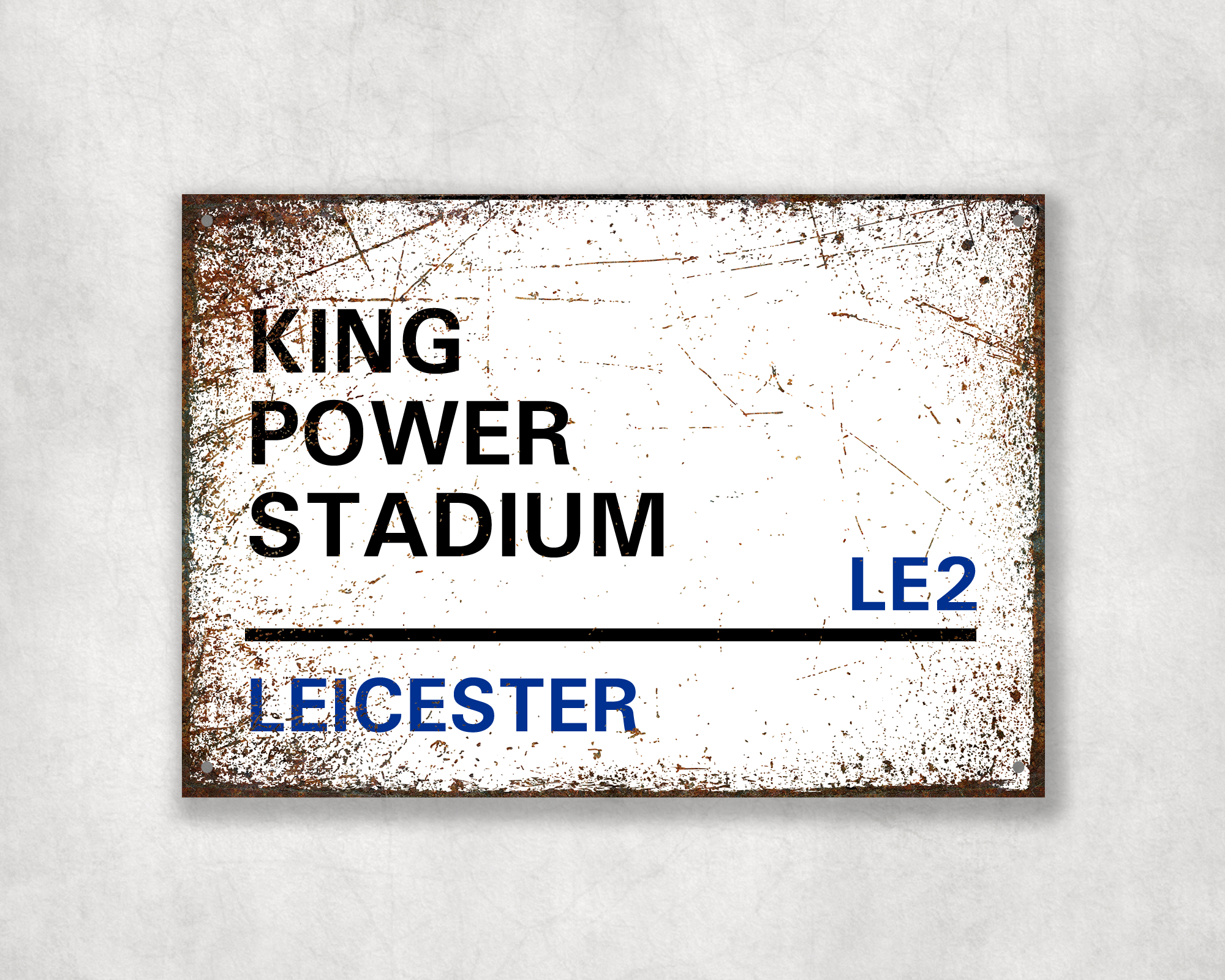 Leicester Street Sign