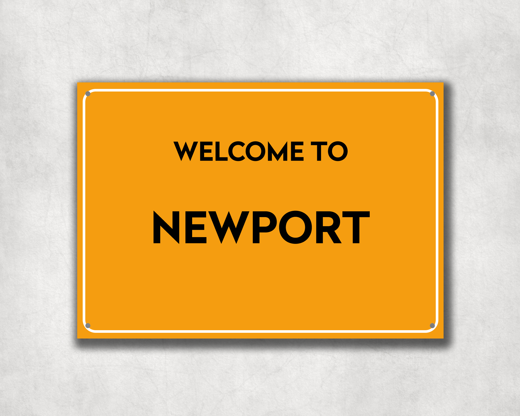 Welcome to Newport Metal Sign