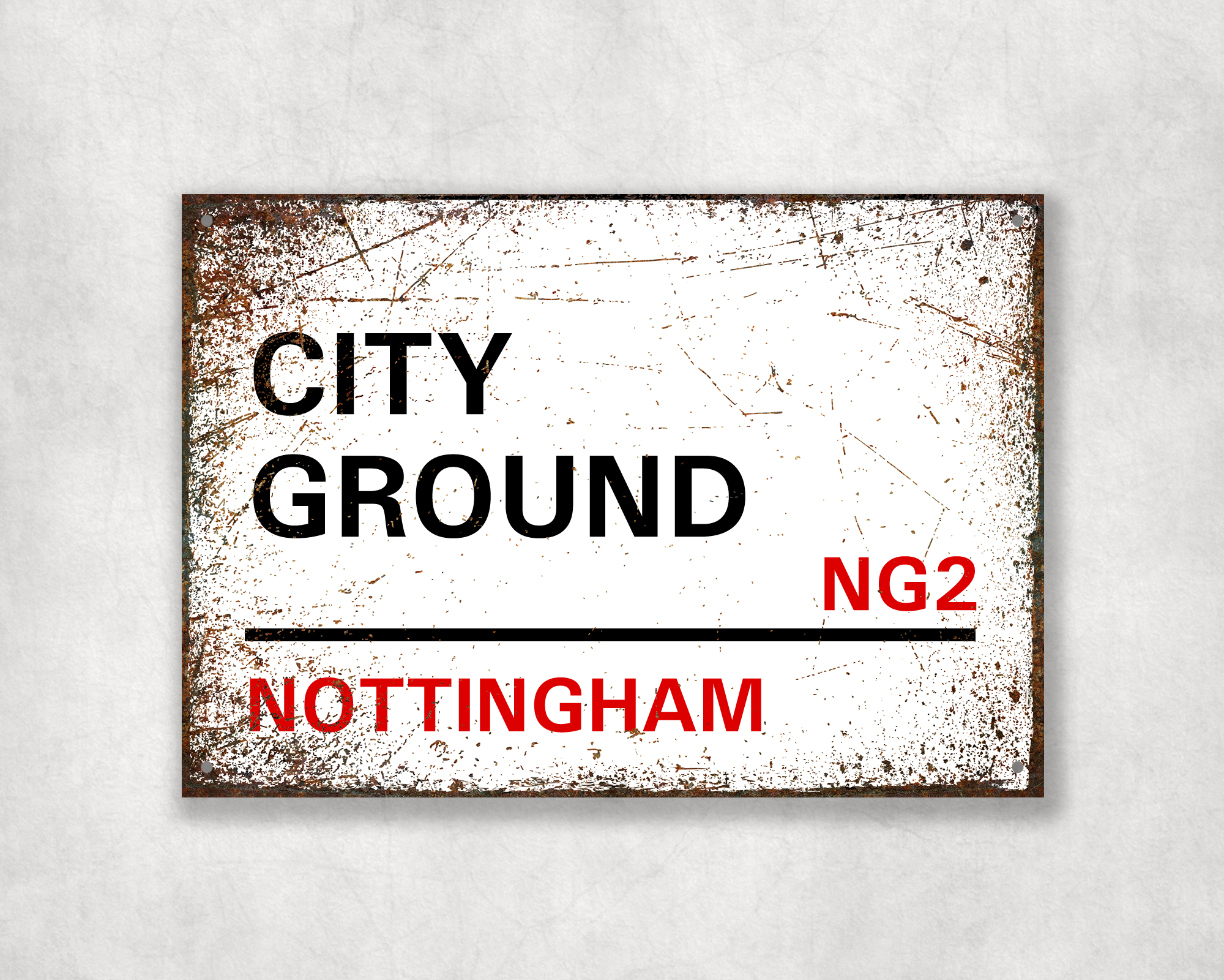 Nottingham Street Sign