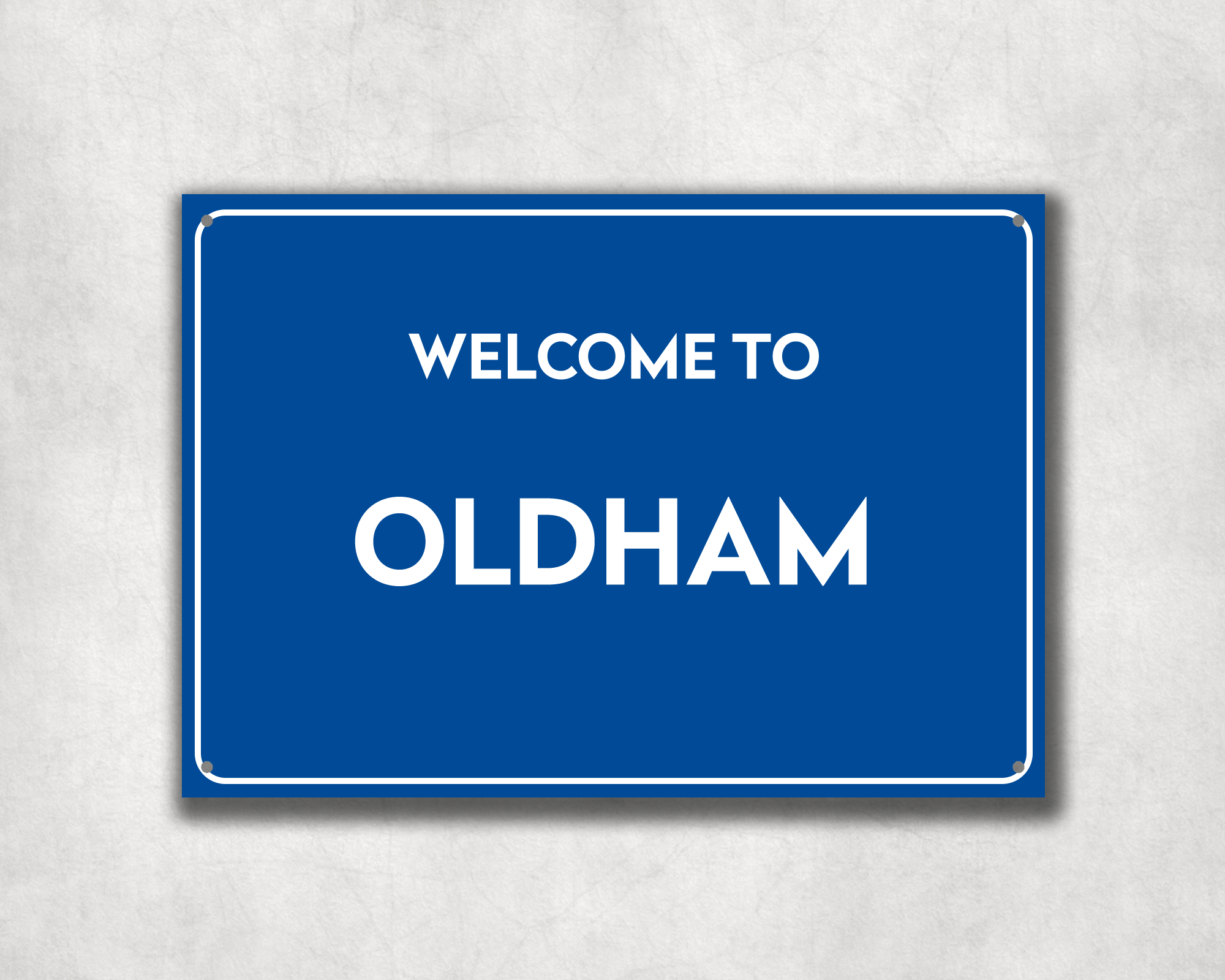 Welcome to Oldham Metal Sign