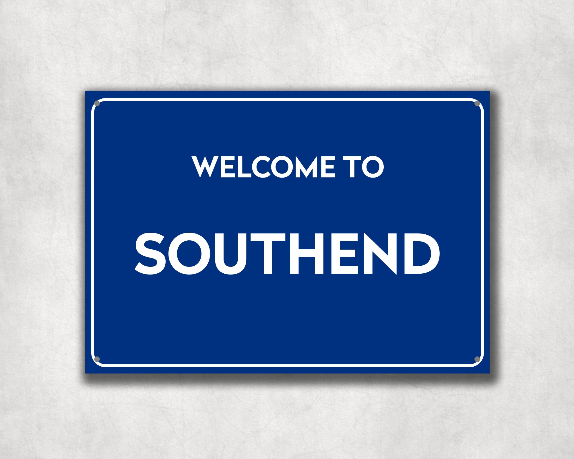 Welcome to Southend Metal Sign