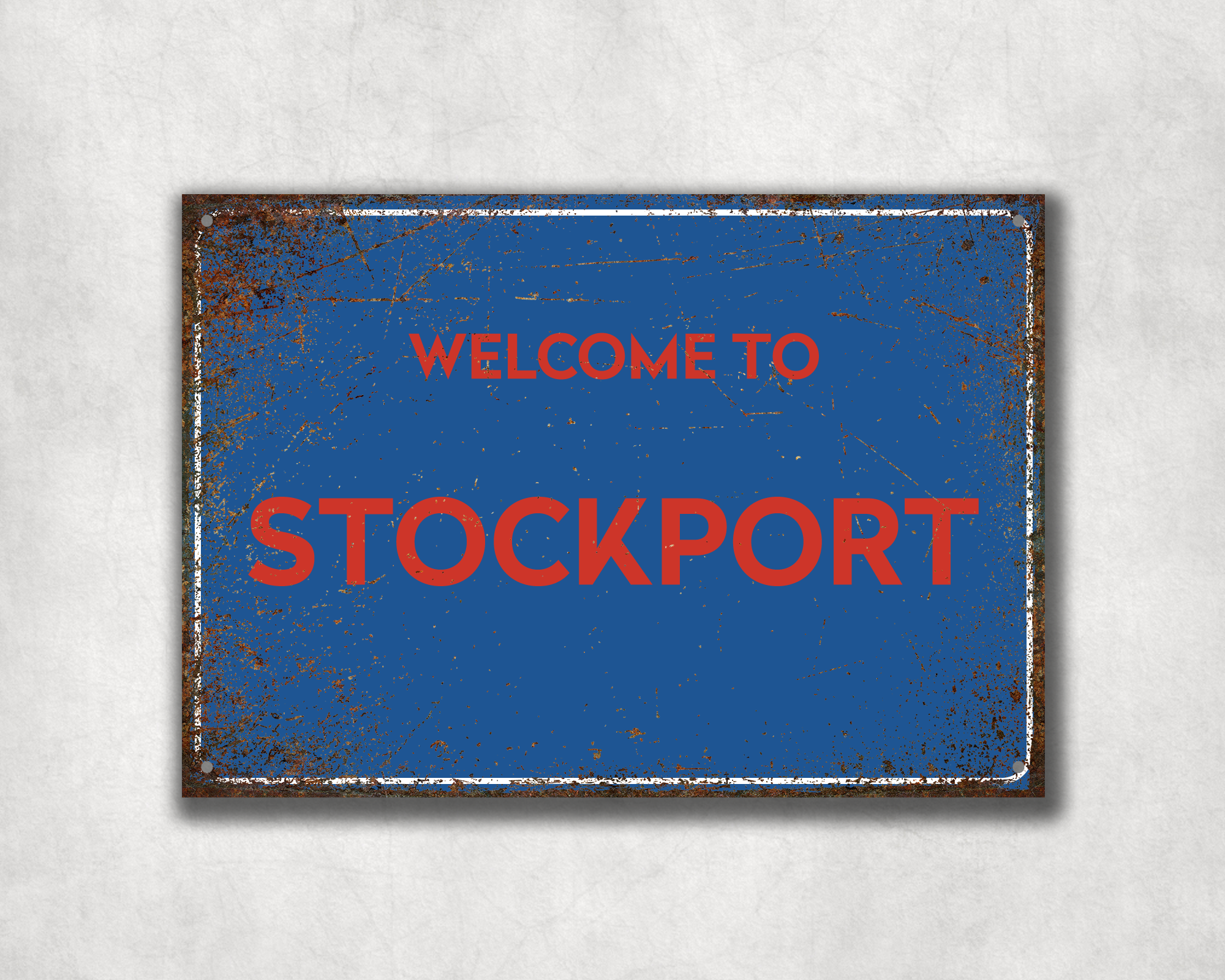 Welcome to Stockport Metal Sign