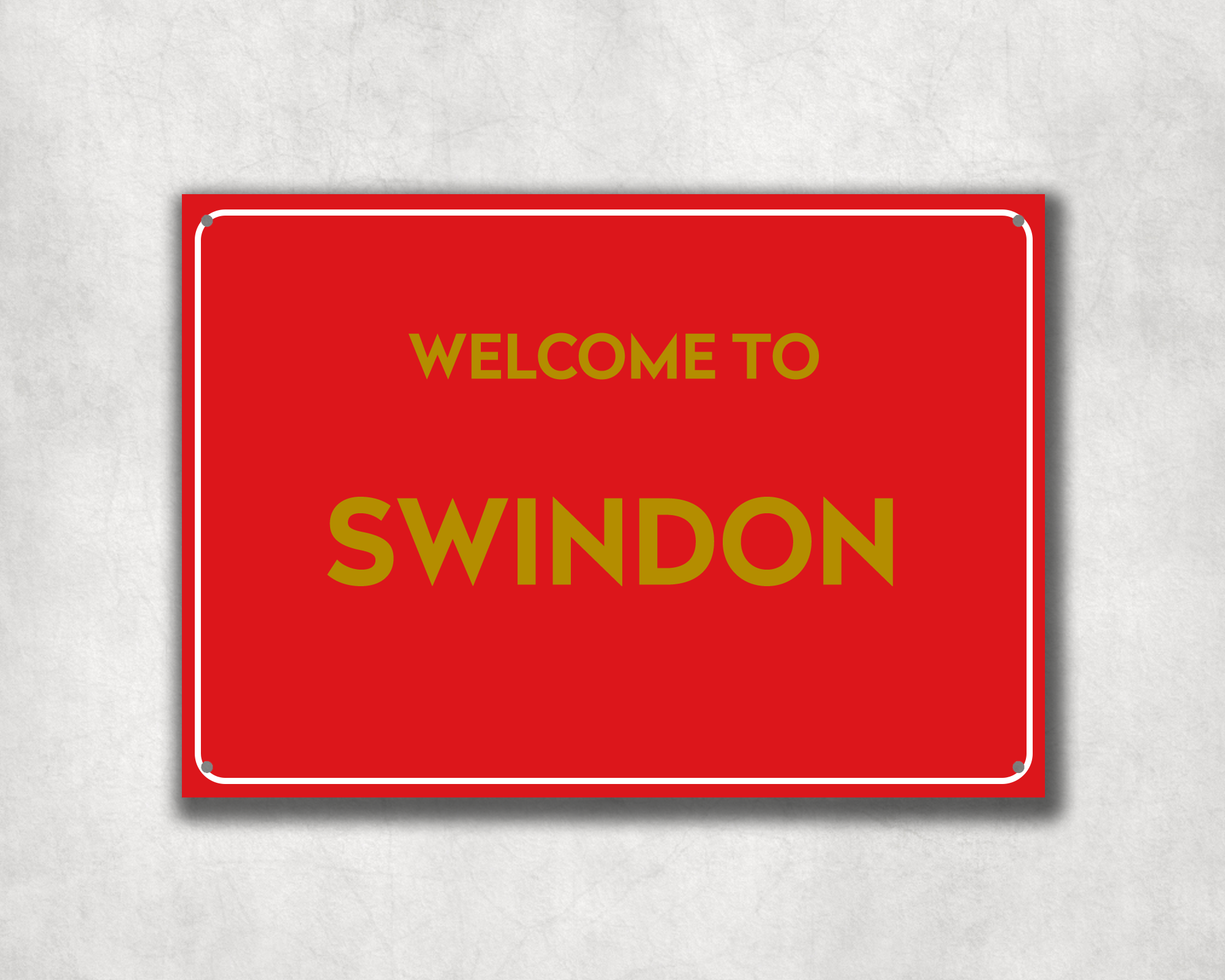 Welcome to Swindon Metal Sign