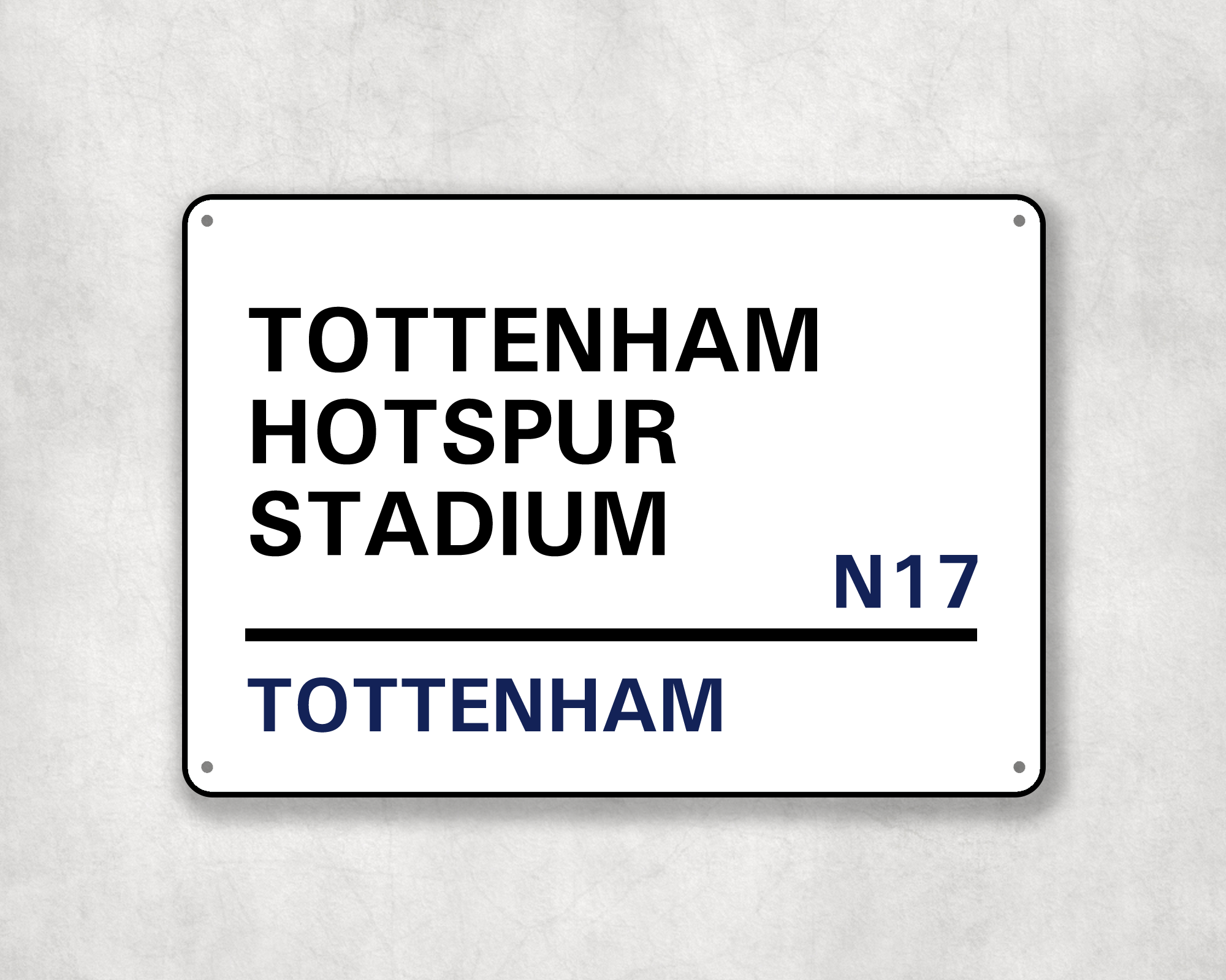 Tottenham Street Sign