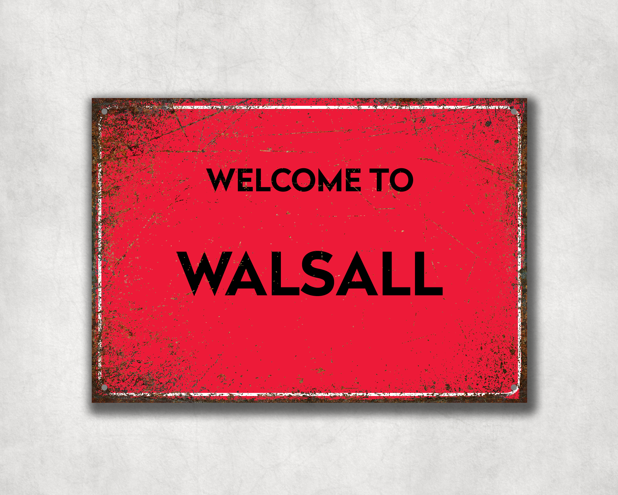 Welcome to Walsall Metal Sign