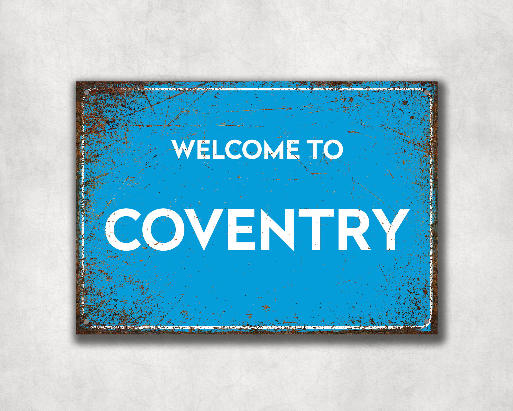 Welcome to Coventry Metal Sign