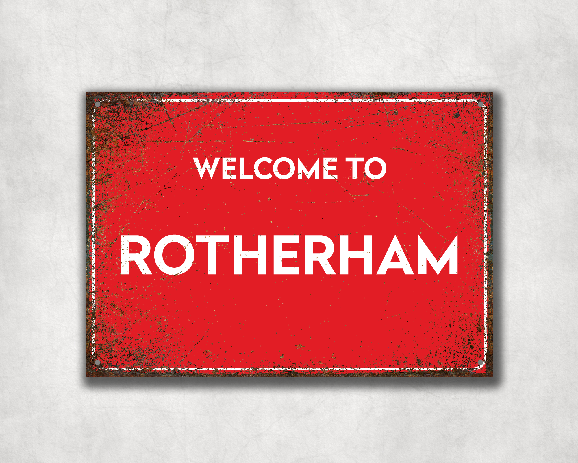 Welcome to Rotherham Metal Sign