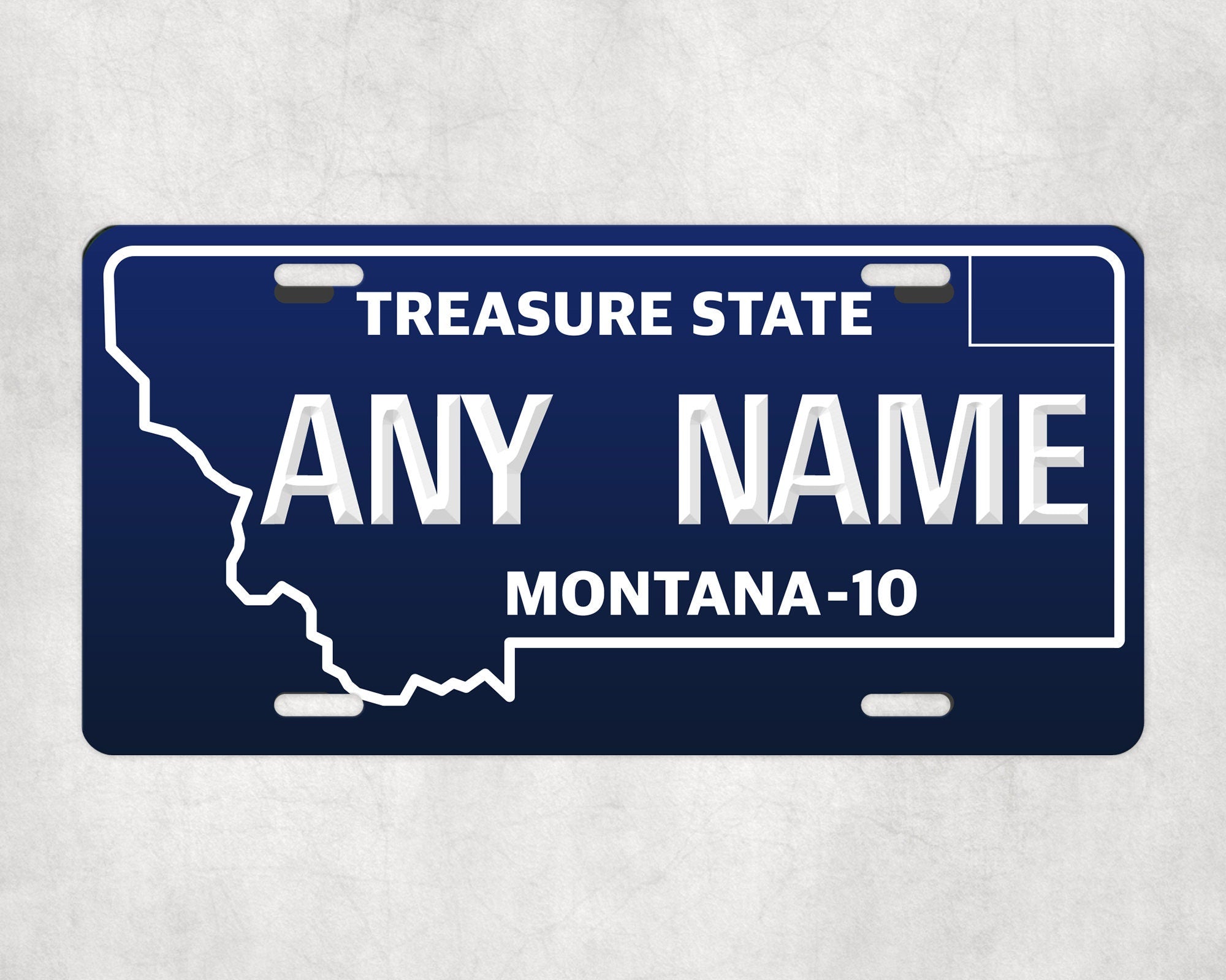 Personalized MONTANA License Plate - US State Souvenir, Unique Car Tag, License Plate, Novelty Plate, State Tags, Rustic License Plate