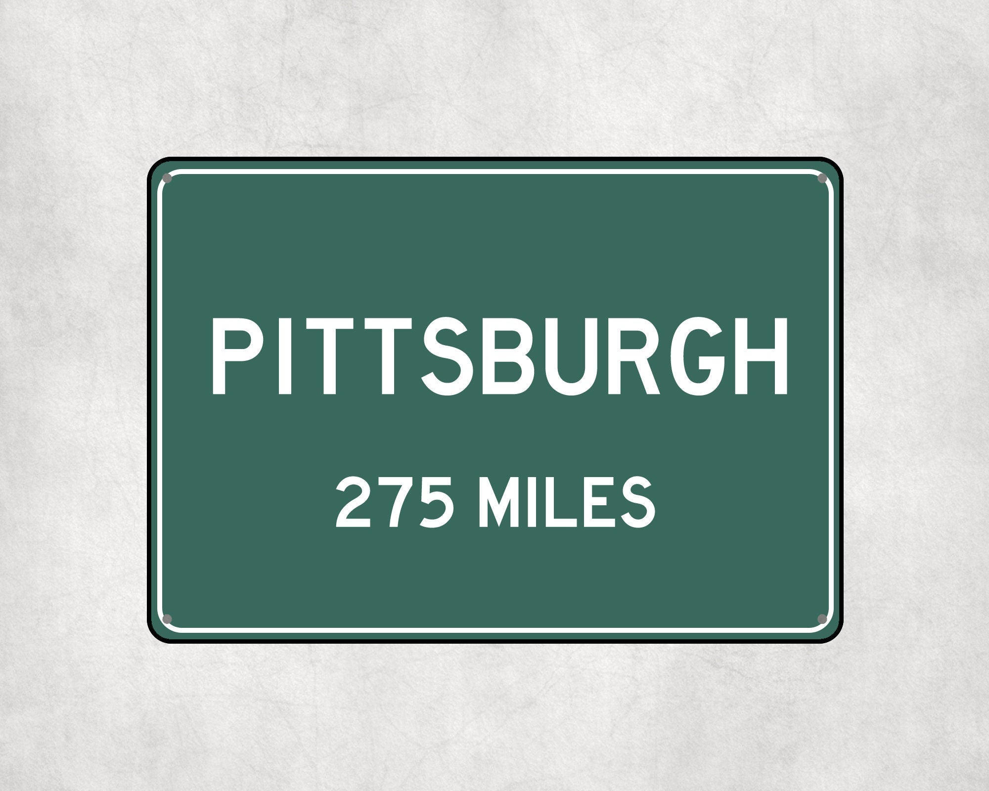 PERSONALIZED PITTSBURGH Sign, Pittsburgh City Distance Sign, City of Pittsburgh Gift, Pittsburgh Gifts, Pittsburgh Souvenir,Pittsburgh Signs