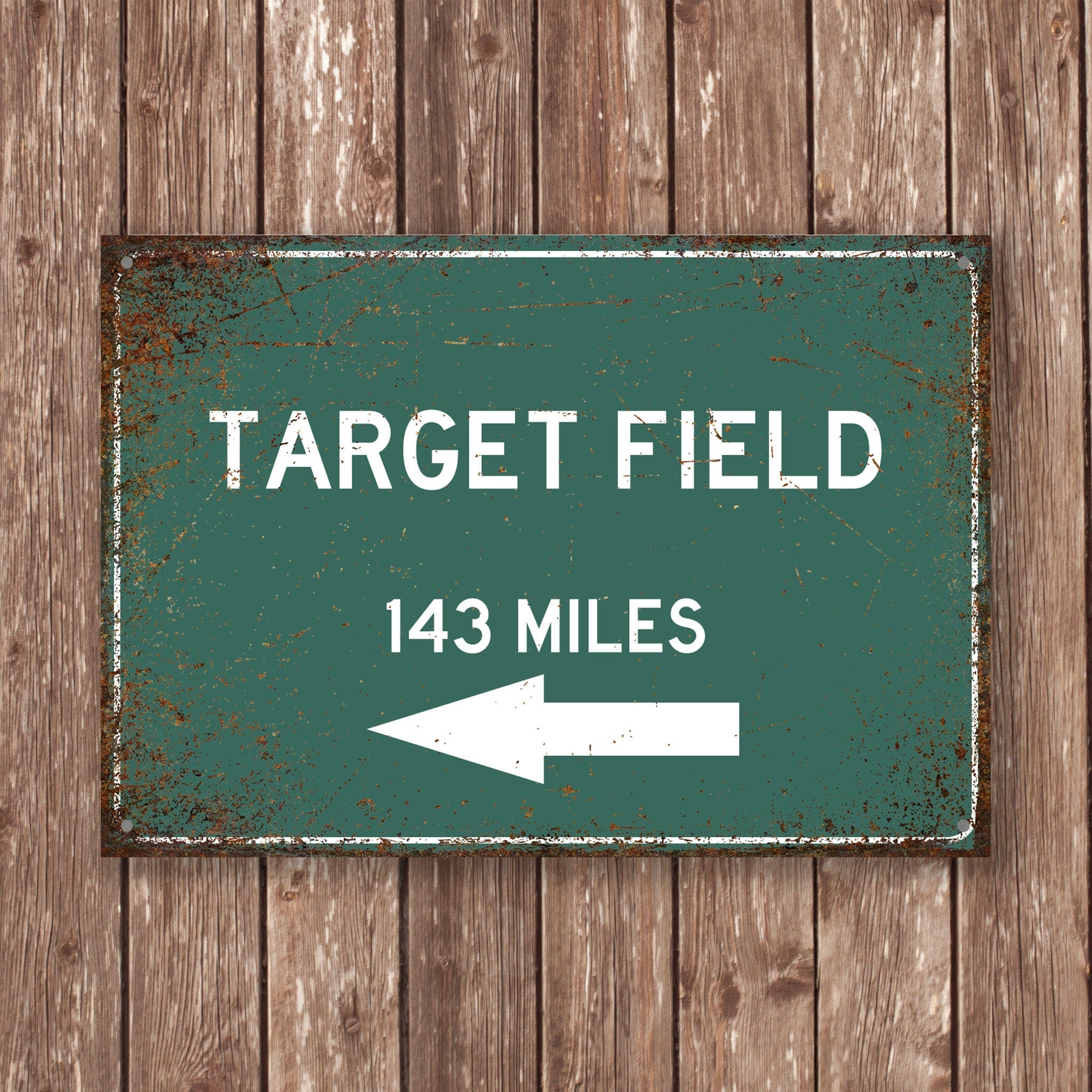 PERSONALIZED Target Field Distance Sign, Target Field Stadium, Target Field Miles, Minneapolis Sign, Minneapolis gift, Minneapolis Souvenir