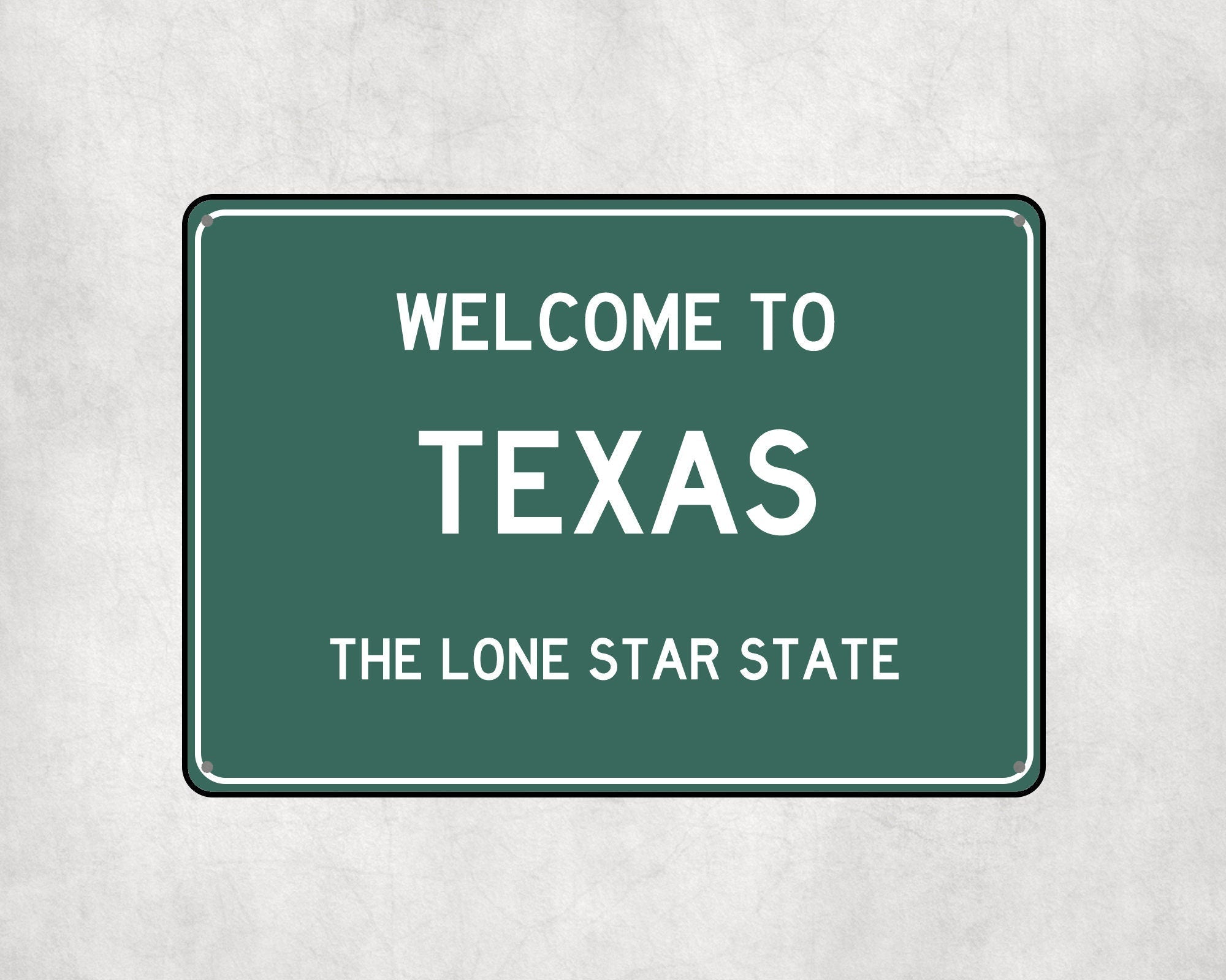 Welcome to Texas Sign, Texas Metal Sign, Texas Gift, Texas Gifts, Texas Souvenir, Texas Lone Star State