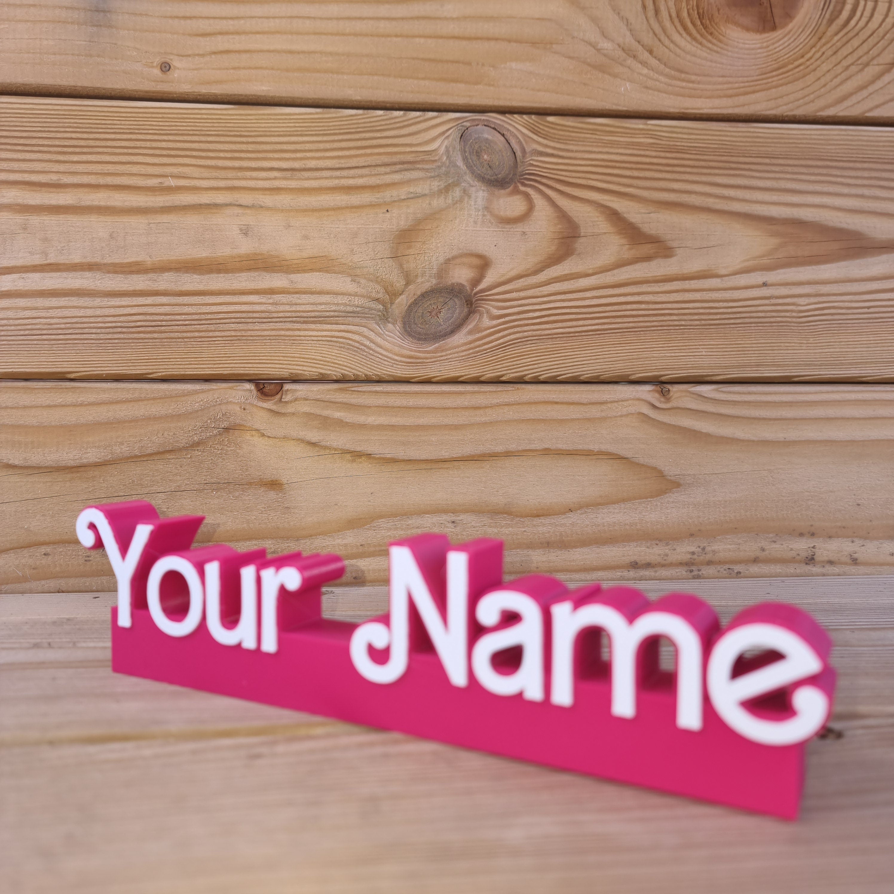 Personalised Desk Name Sign - Desk Name Plaque - Teacher Desk Sign - Personalised Graduation Gifts - Unique Teacher Gift - Custom Name Plate