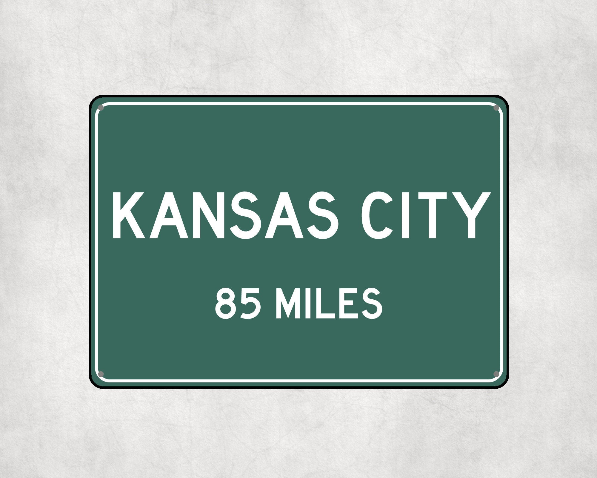 PERSONALIZED KANSAS Sign, Kansas City Distance Sign, City of Kansas Gift, Kansas Gifts, Kansas Souvenir, Kansas Signs